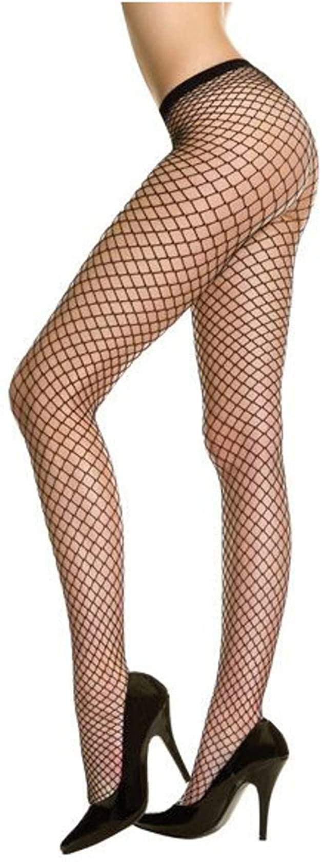 Rubies Strumpfhose - Netz feinmaschig schwarz