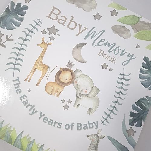 Miniatura 6 de Baby Milestone Book - Libro de recuerdos - Regalo para bebé - Libro de tapa dura para el primer año - Libro de tapa dura brillante de 36 páginas