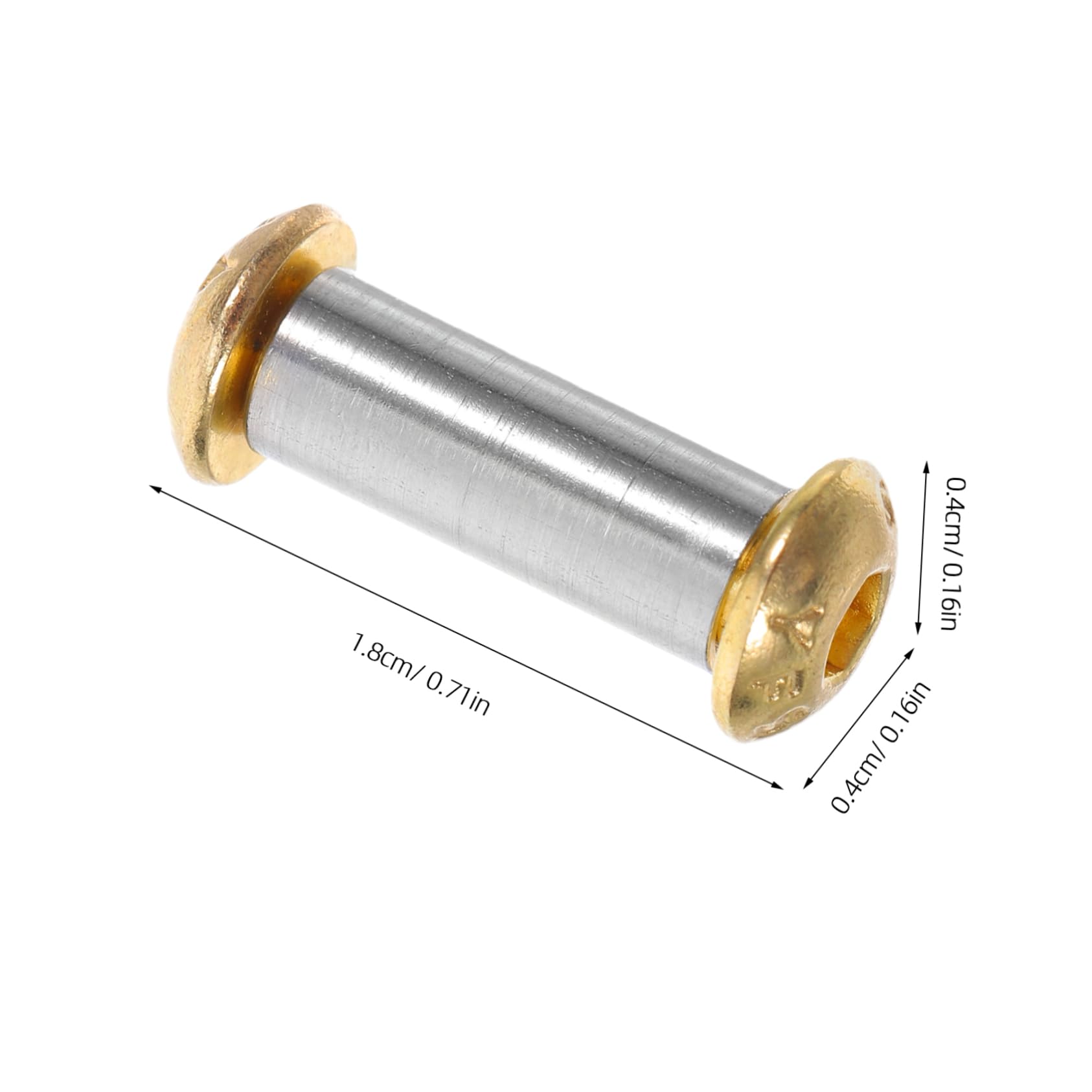 CONGARTENO Wood Knife Handle Rivets Round Head Rivets for Knife Handle Metal Fasteners