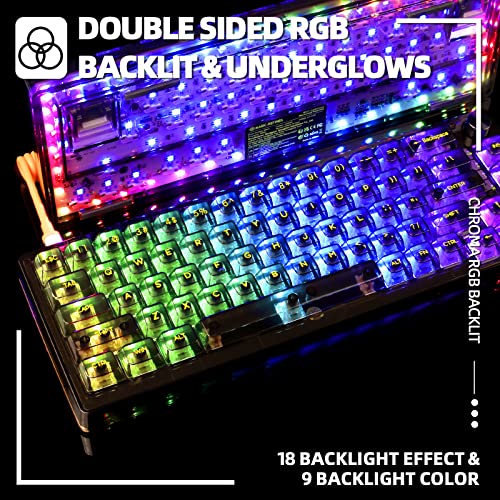 Teclado Gamer MK31 Compacto USB-C RGB 65% Linear miniatura 6