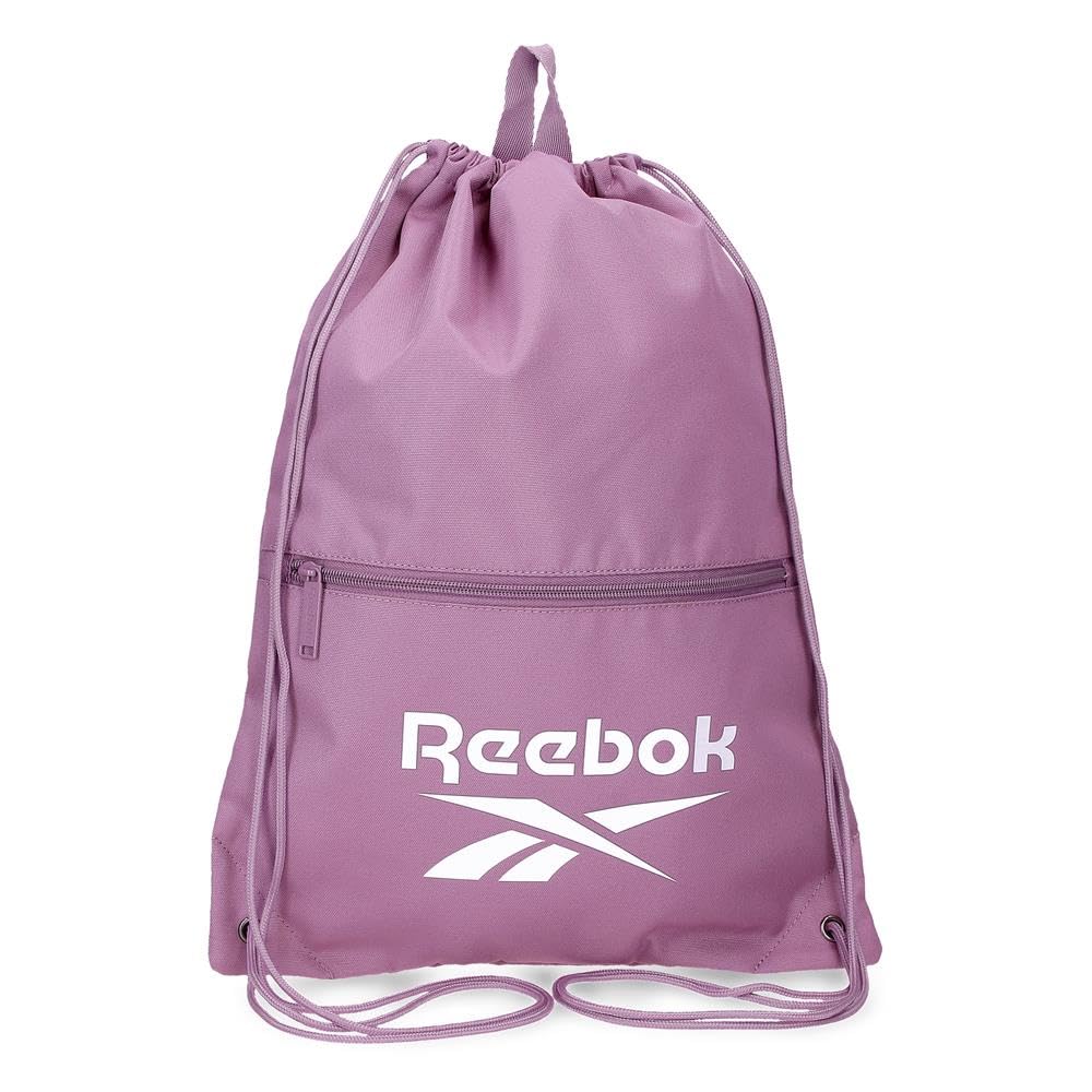 Reebok Ashland Purple Zipped Backpack 35x46 cm Polyester by Joumma Bags