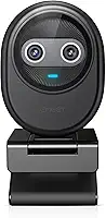 EMEET Webcam Piko 4K Para Streaming, A Primeira Câmera 4K Com Câmera Dupla Do Mundo, Com Foco Automático Por Ia, Conjunto De 3 Microfones E 3 Modos De Som, Webcam Usb Com Clipe, Ótima Para Streamin