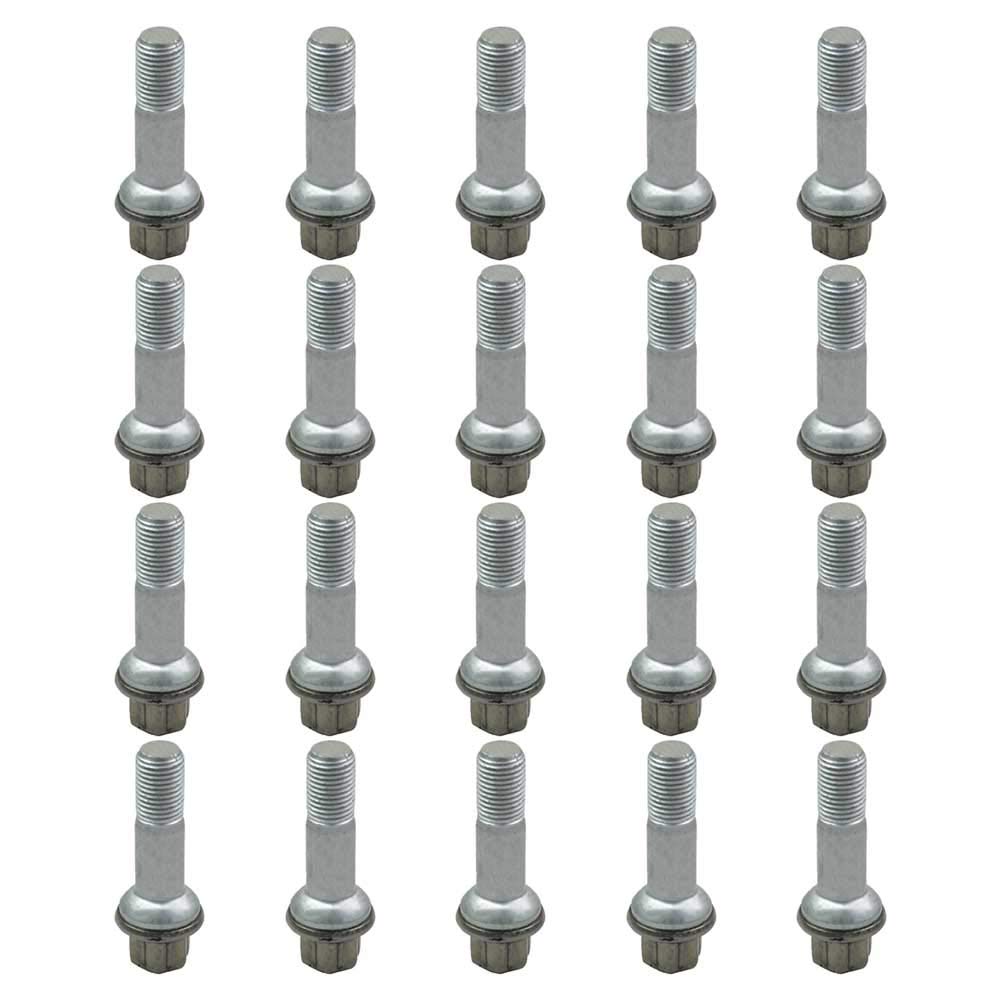 Bisenya 20x Bulloni delle Ruote M14x1.5 Sostituzione per Classe GL GLE S M R W221 W166 C216 X166 ML400 500 S420 CL500 0009902207 0009907607