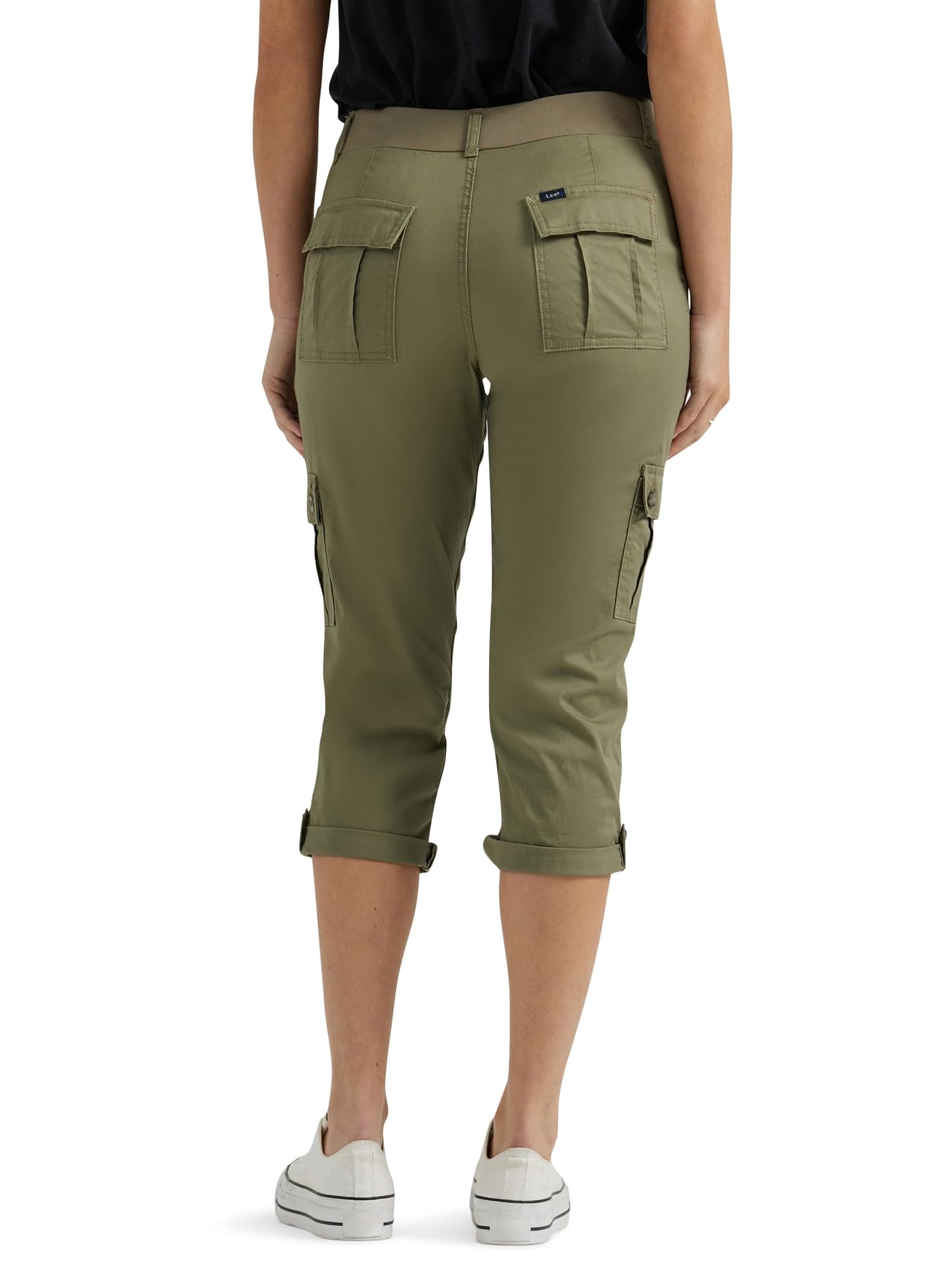 Lee Ultra Lux Comfort Z Elastycznymi Spodniami Cargo Capri - Spodnie Kobiety