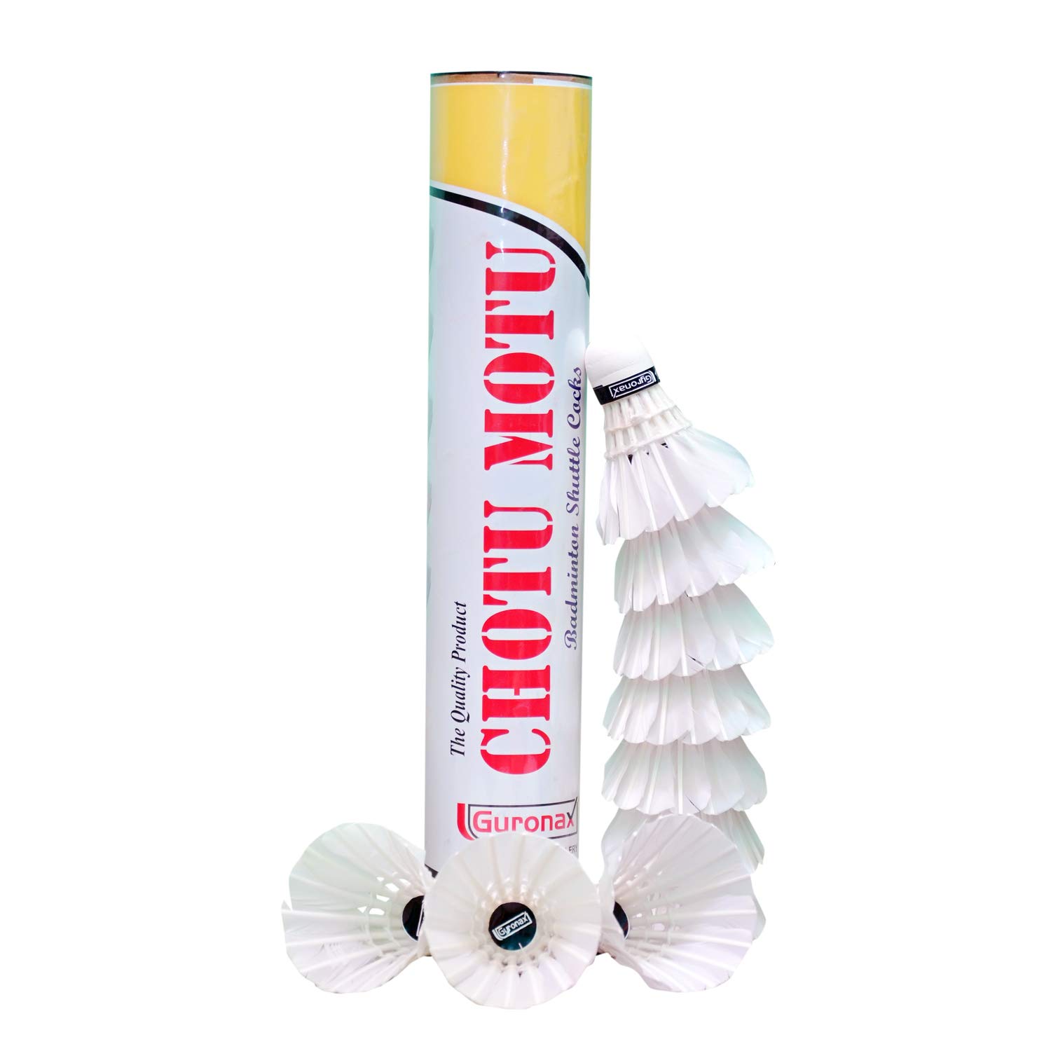 Chotu Motu Feather Badminton Shuttlecock(Pack of 10)-image-23