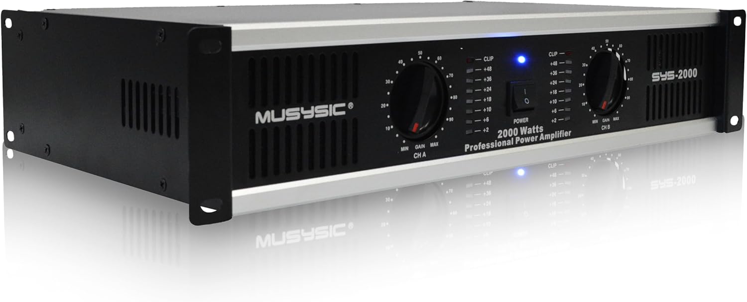 MUSYSIC 2 Channel Power Amplifier Distortion Free Hong Kong Ubuy