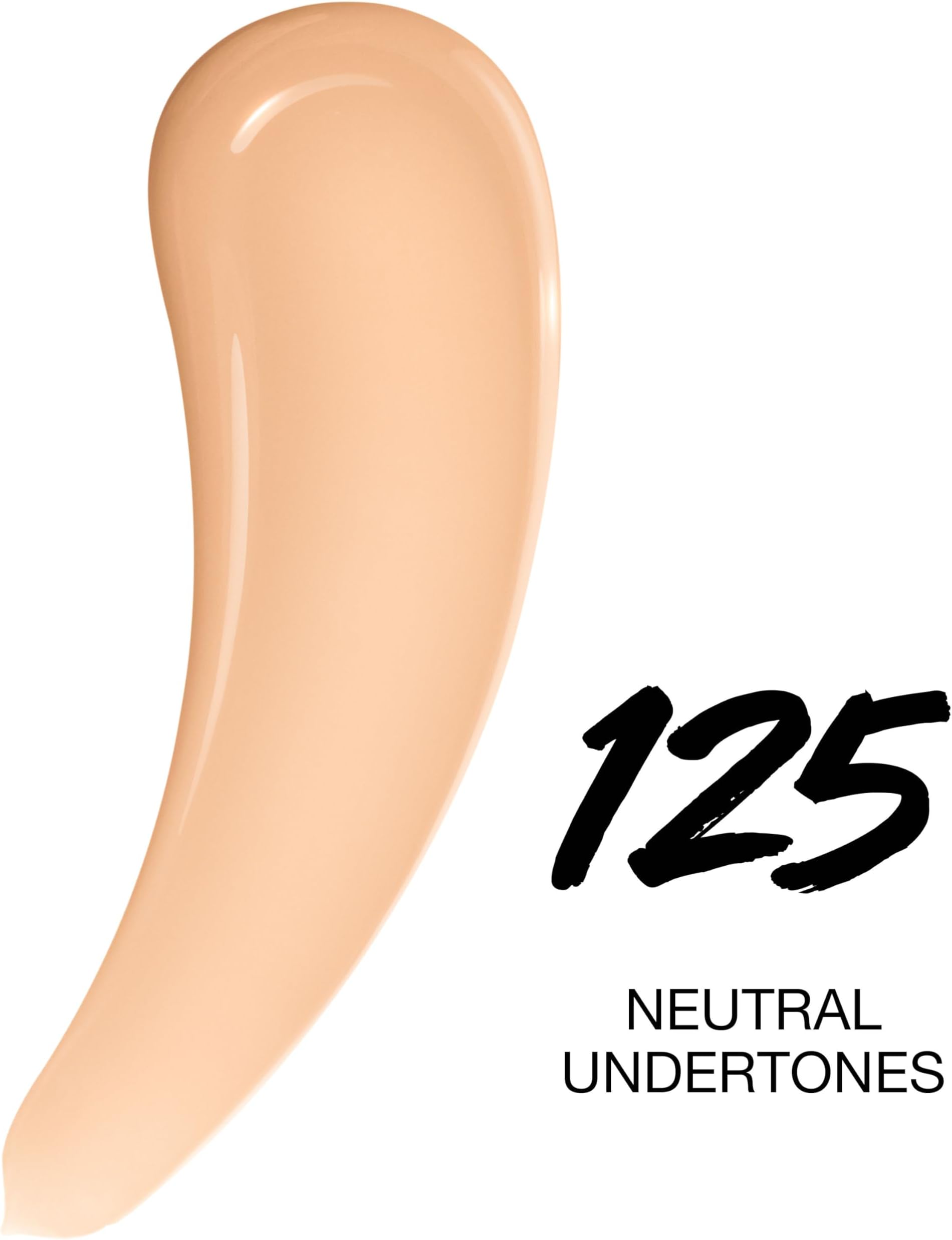 Maybelline Super Stay Lumi-Matte Foundation, Lightweight and Buildable Full Coverage Foundation Makeup For Up To 30HR Wear, 125, 1 Count