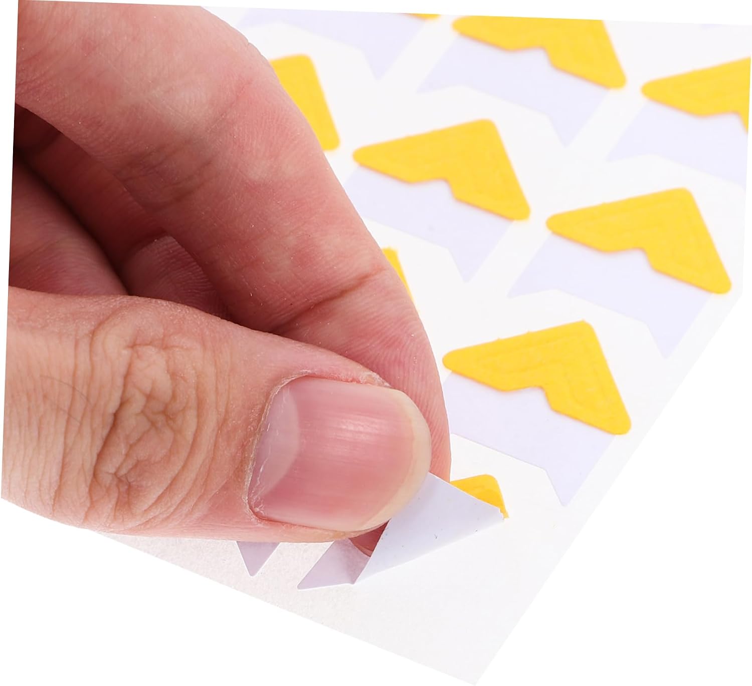 DIYEAH Photo Corners Retro Gold Stamping 10 Pack Self Adhesive Paper Photo Mounting Corners for Scrapbook Album Making