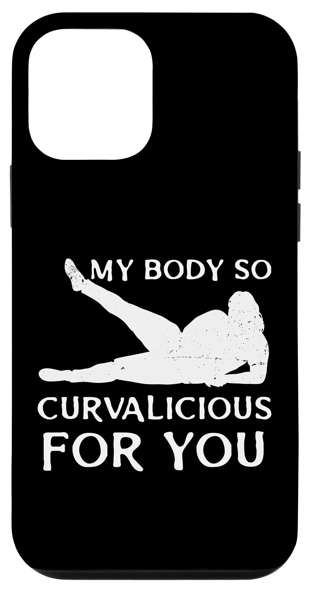 iPhone 12 mini My body so curvalicious for you Curvy lady curves faboulous Case