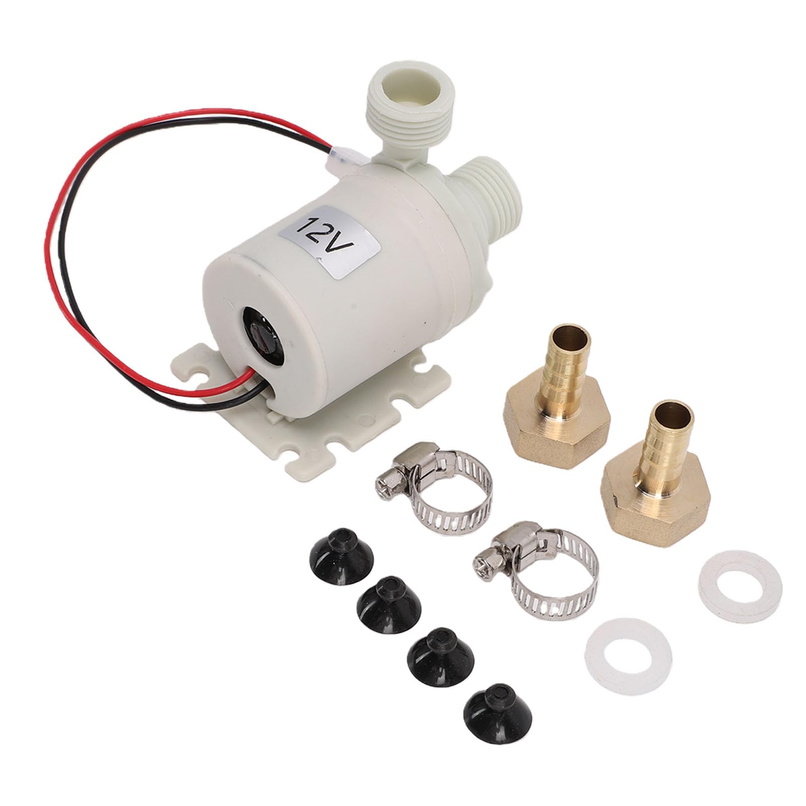 Bomba solar de alta temperatura de 12V y 8 L/min para calentador de agua