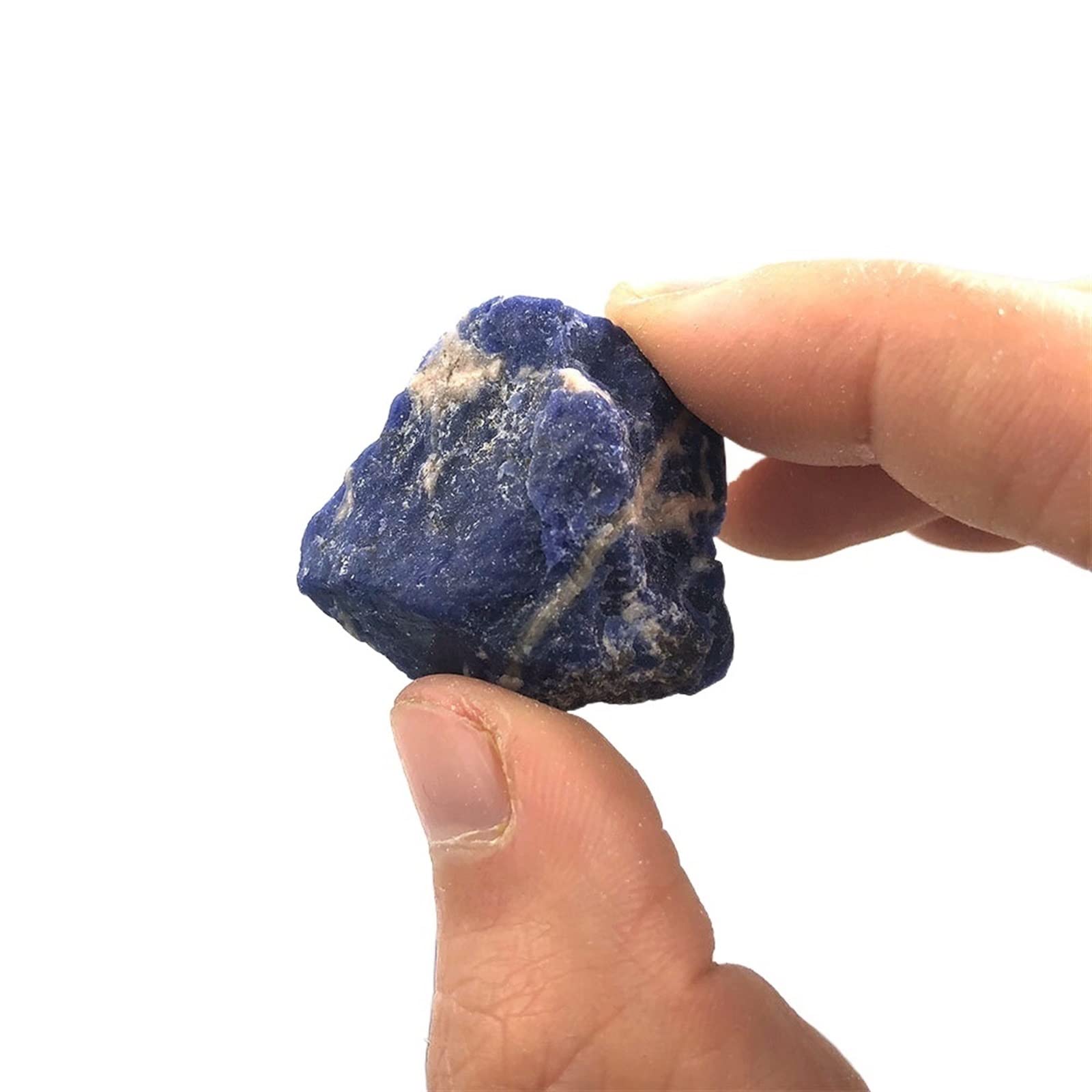 1pc Natural Raw Blue Sodalite Pietra Grezza Cristalli di Quarzo Roccia Acquario Decorazione della Stanza della casa Pietra preziosa Collezioni di casa