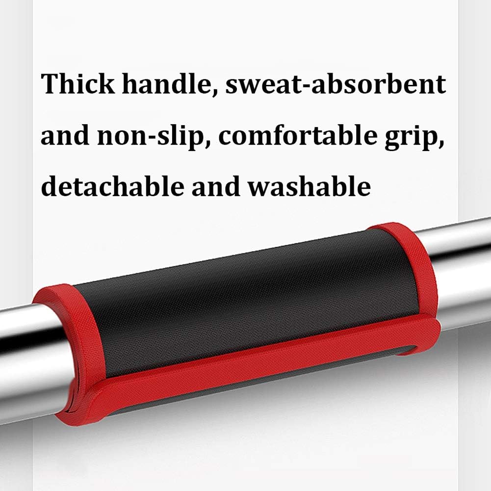 Hua Portable Telescopic Horizontal Bar, Door Frame 72 92cm/28.34~36.22in, Strength Training Equipment for Men and Women, 200kg Load