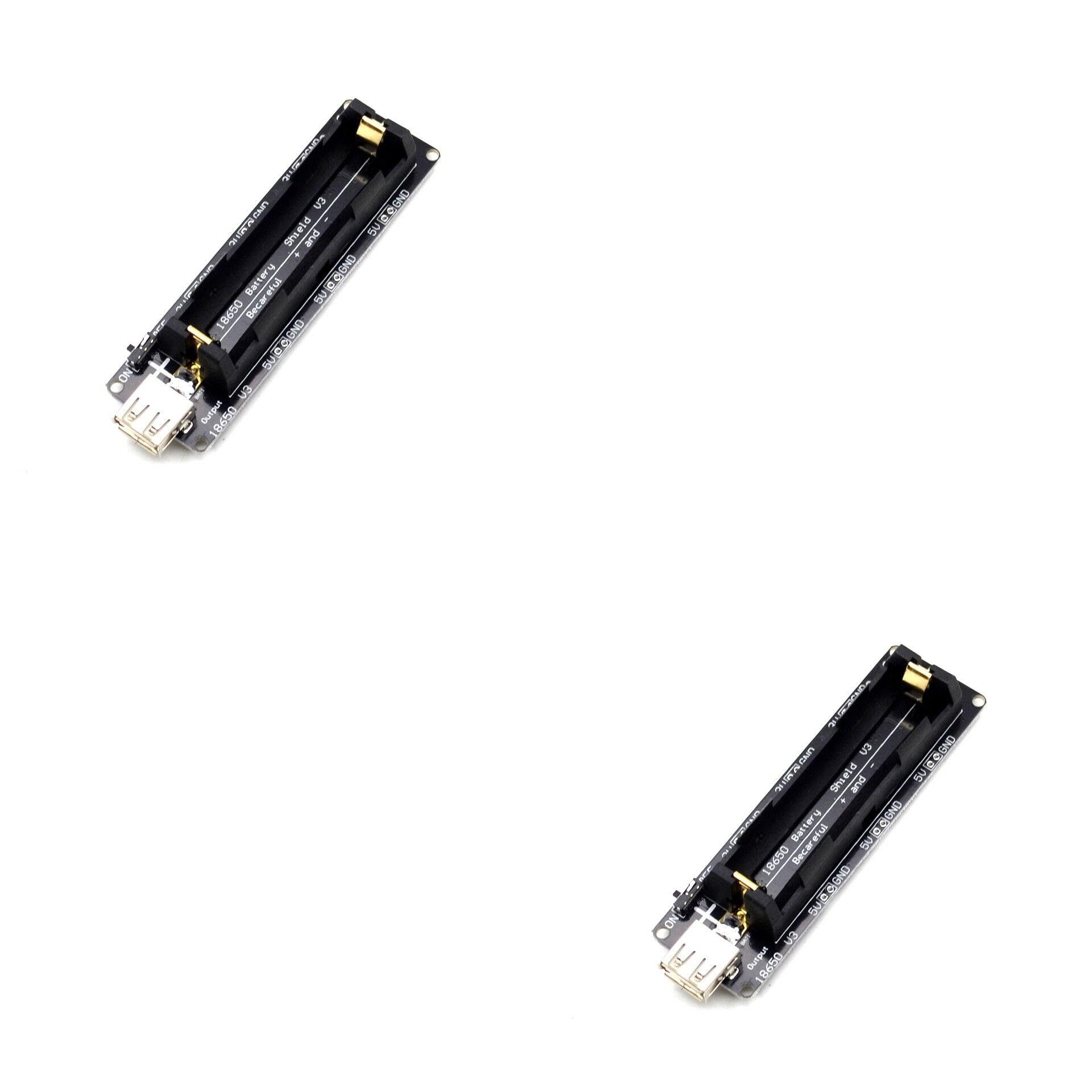 (2 pc) Pro3D 18650 Battery Shield For Programming Board Pi, Programming Board, ESP8266 etc.-picture-18