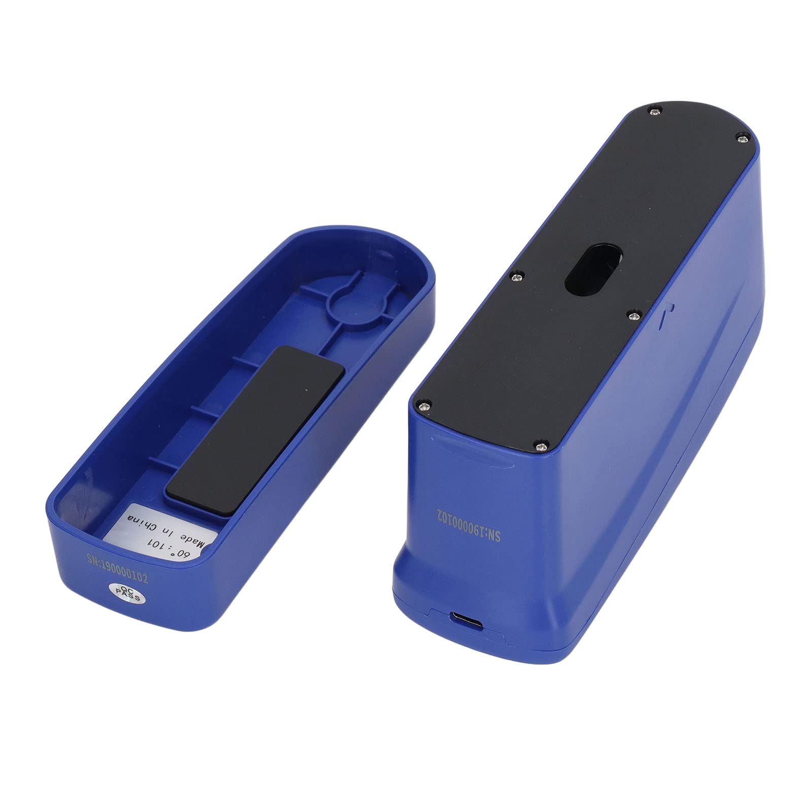 Glossmetro Portatile Glossmetro per Superfici di Vernice Lucida Glossometro Digitale LCD Glossmetro Digitale a Cristalli Liquidi Adatto per L'ispezione