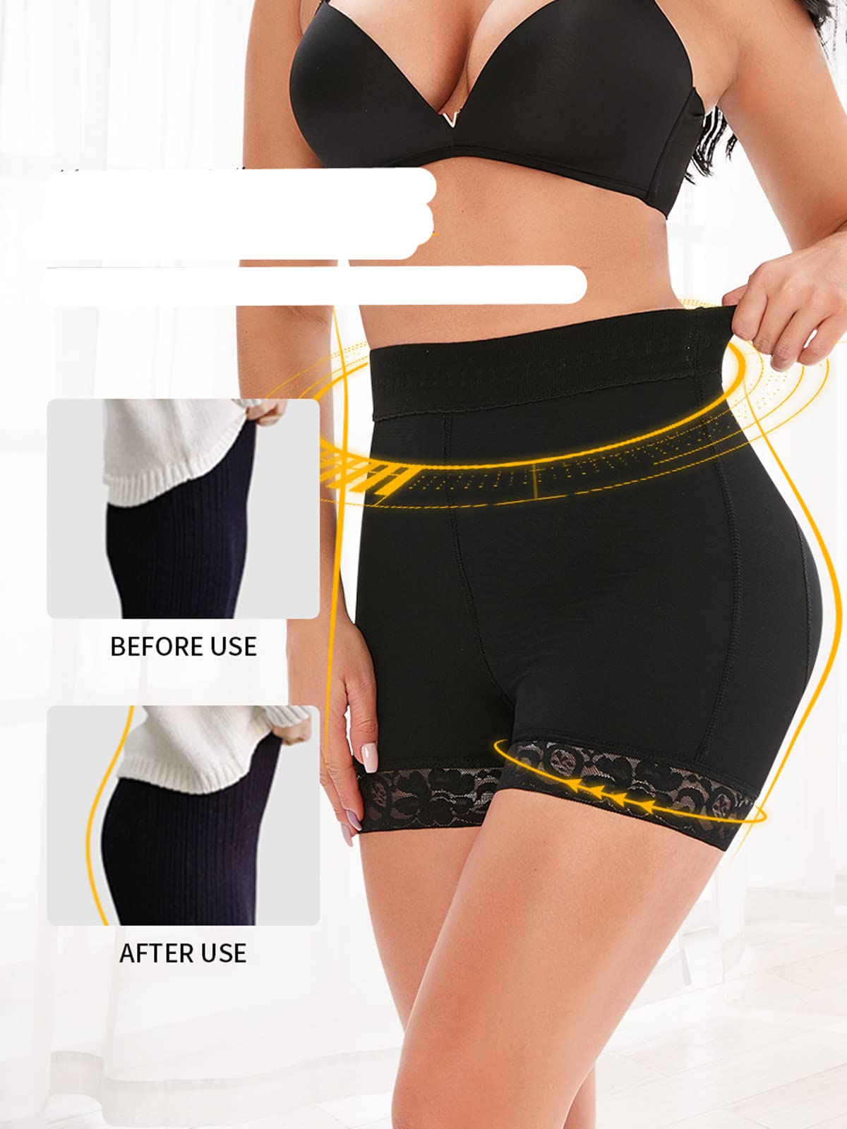 Faja Moldeadora Mujer Mujeres Shaper Body Butt Butt Lifter Butt Butt Hip Shapewear Briefs