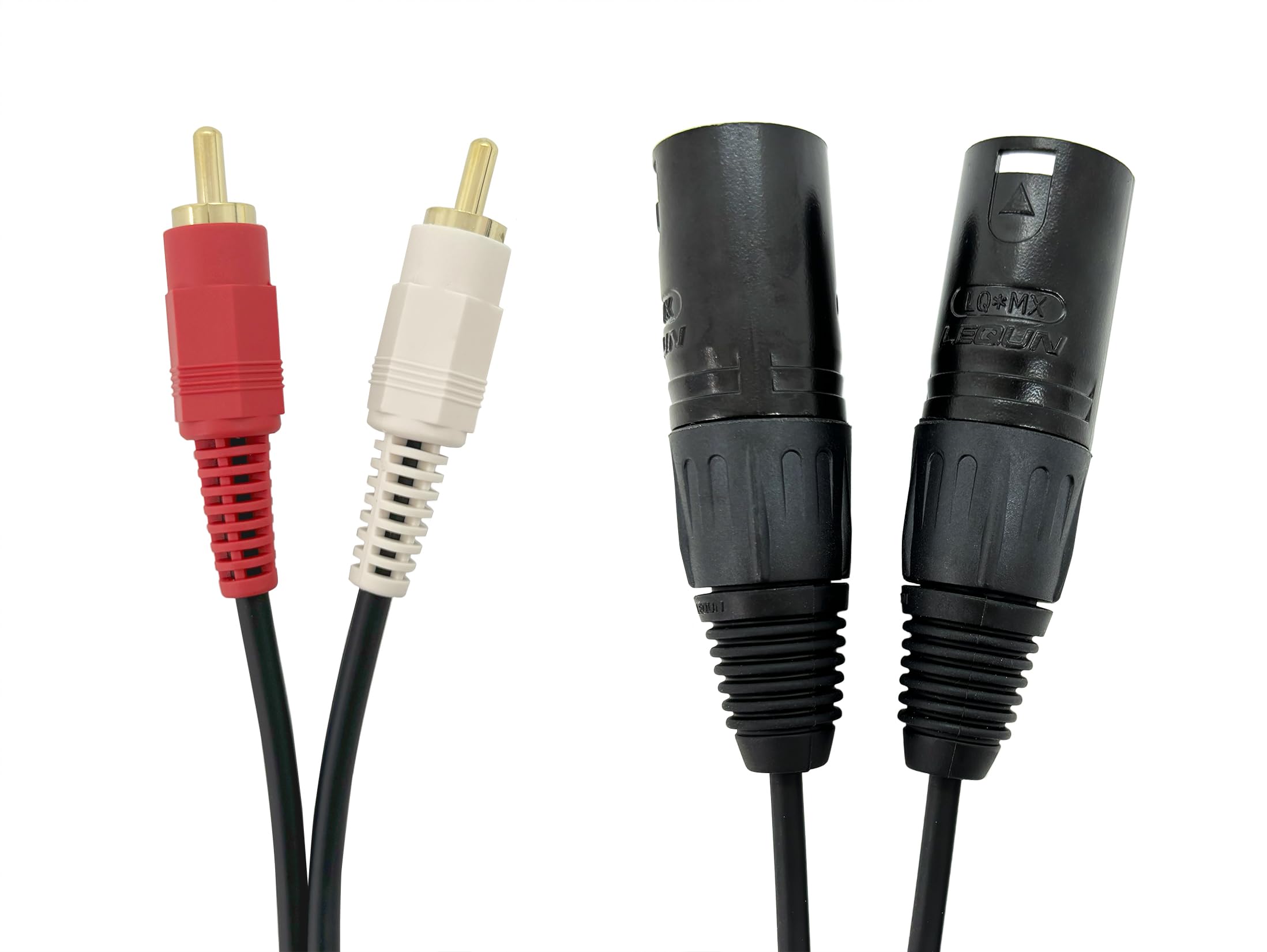 Amazon | F-Factory RCA/ピンプラグ×2(赤・白) オス - XLR×2(キャノン