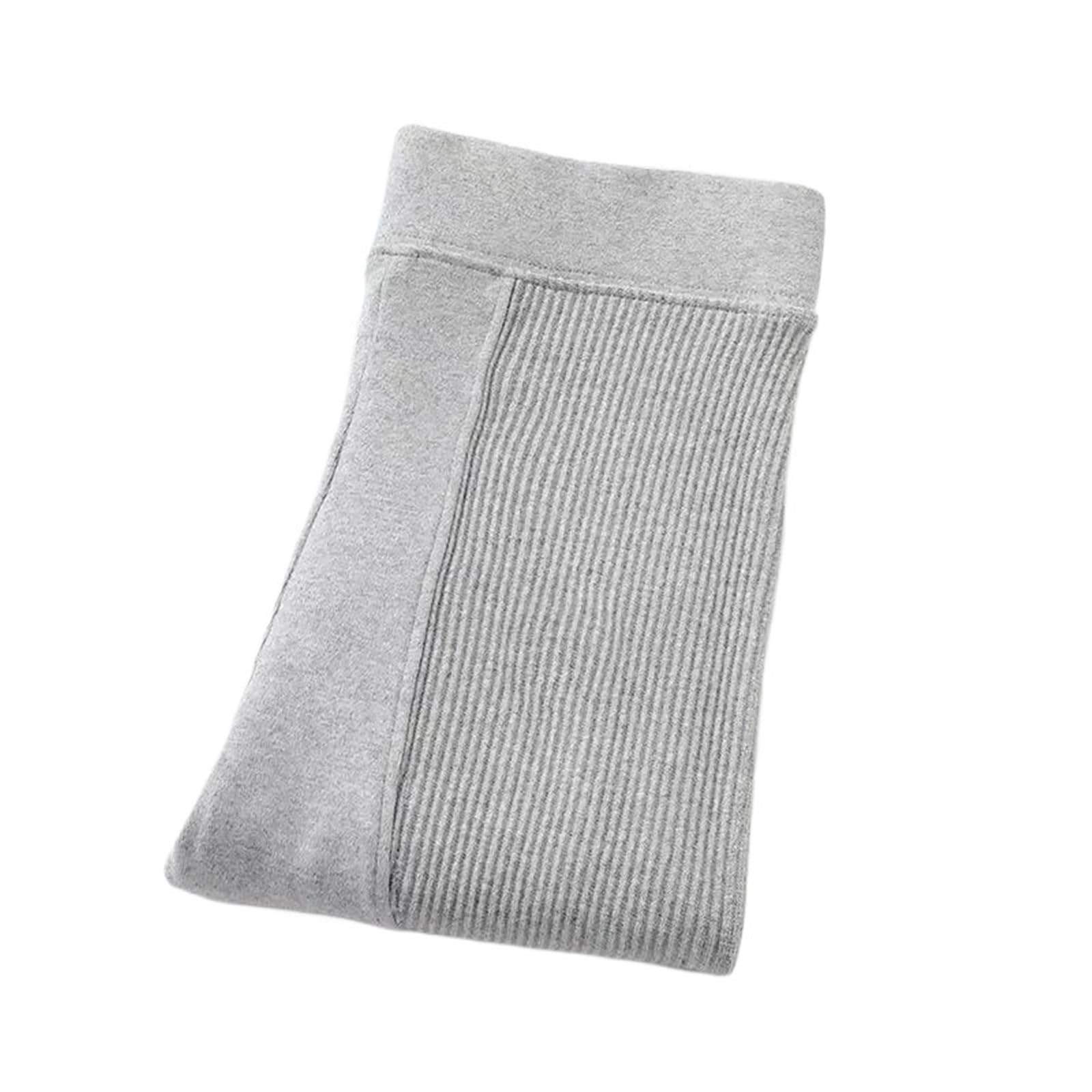 Mallas con corsé de Terciopelo Grueso for Mujer, Pantalones de chándal de Fitness góticos de Cadera Grande, calzas cálidas de retales de Calle for Invierno 2024(Light Gray,L 47-55kg)