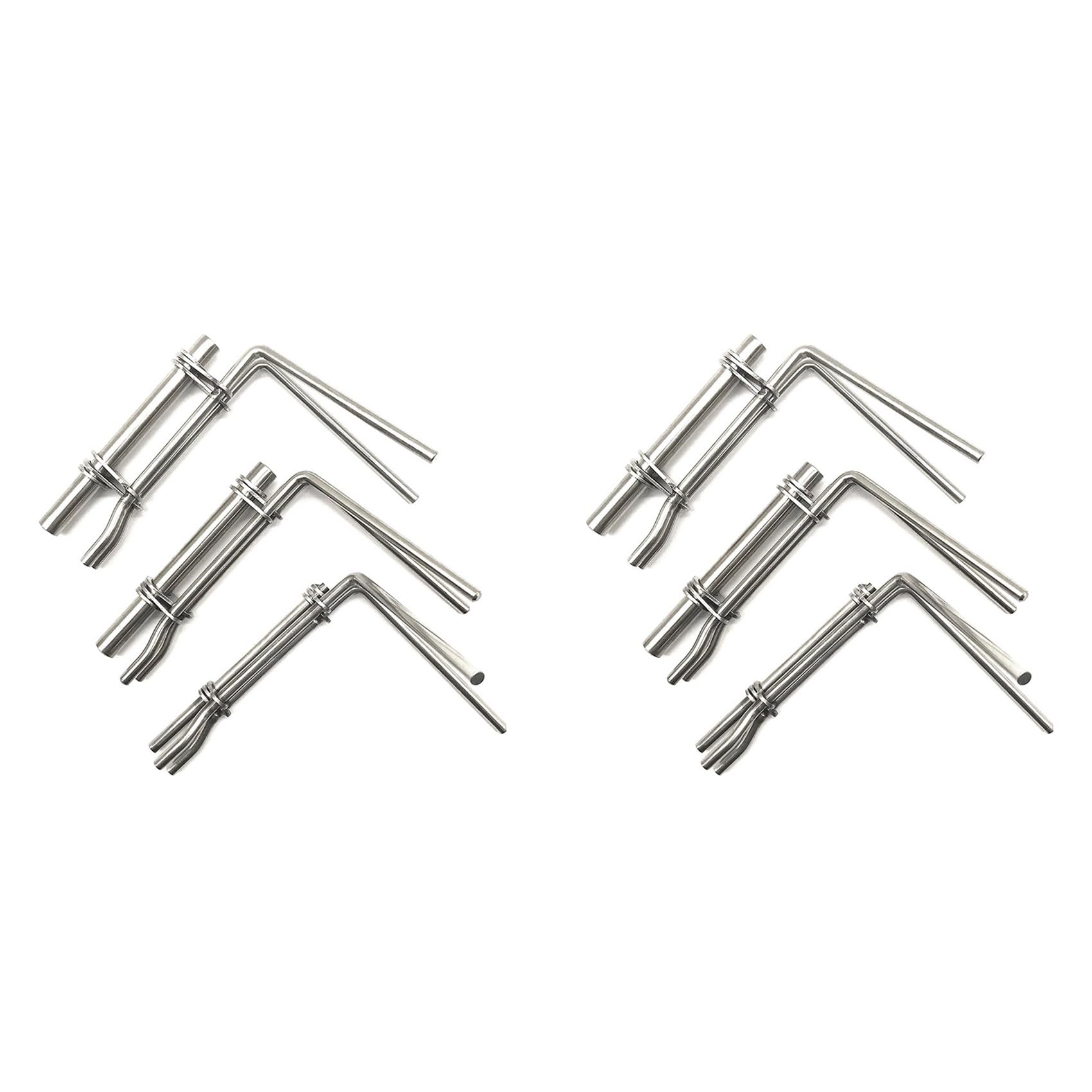 6 Stück Universal U-förmige Cup Hydraulikzylinder Kolbenstangendichtung Installationswerkzeug-Set Controller Boost Auto-Reparaturwerkzeuge