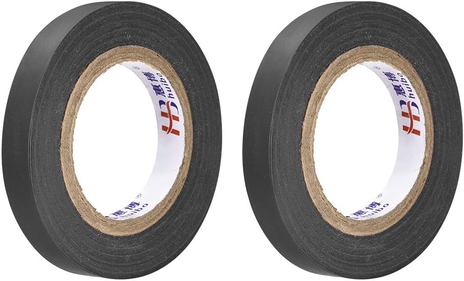 uxcell Insulating Tape 10mm/0.39inch Width 14.5M/47.5ft Long 0.15mm Thick PVC Electrical Tape Rated for Max. 400V 80C Use Blue 2pcs
