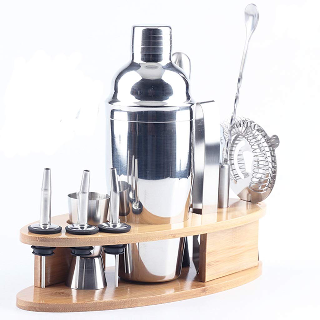 Kit de coctelería de 11 piezas con recetario de cócteles para regalar a los amantes del vino