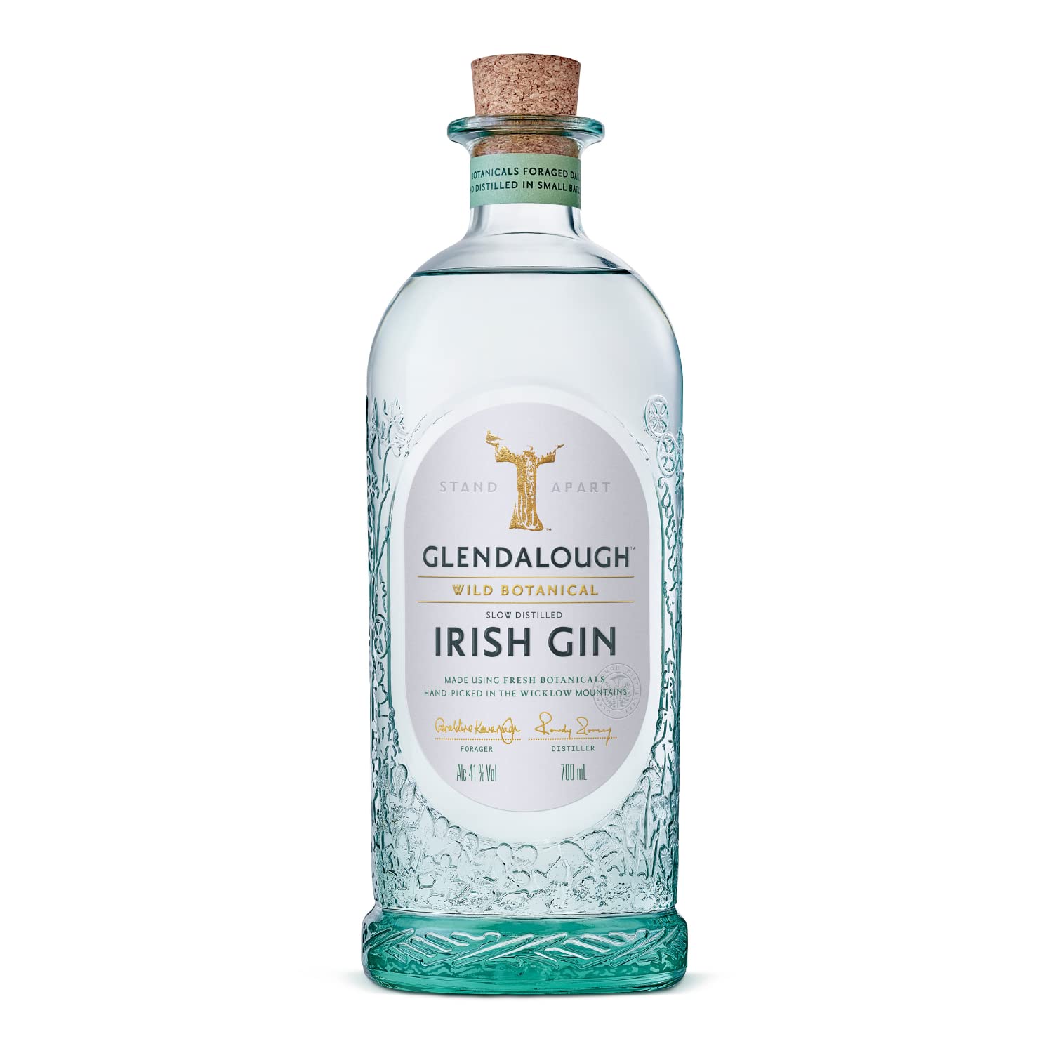 Glendalough Irish Wild Botanical Gin, 41% ABV, 70cl