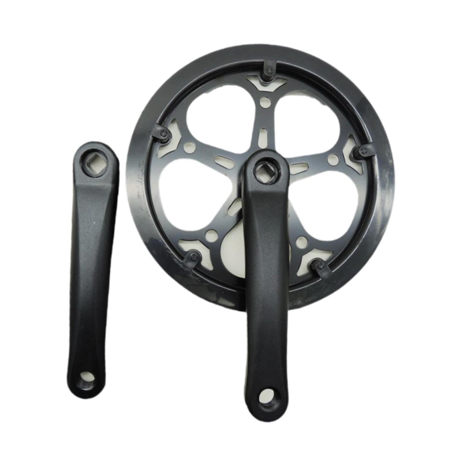 Guarnitura per bicicletta ad alta resistenza, set per bicicletta pieghevole, bici da strada, nero, 170 mm