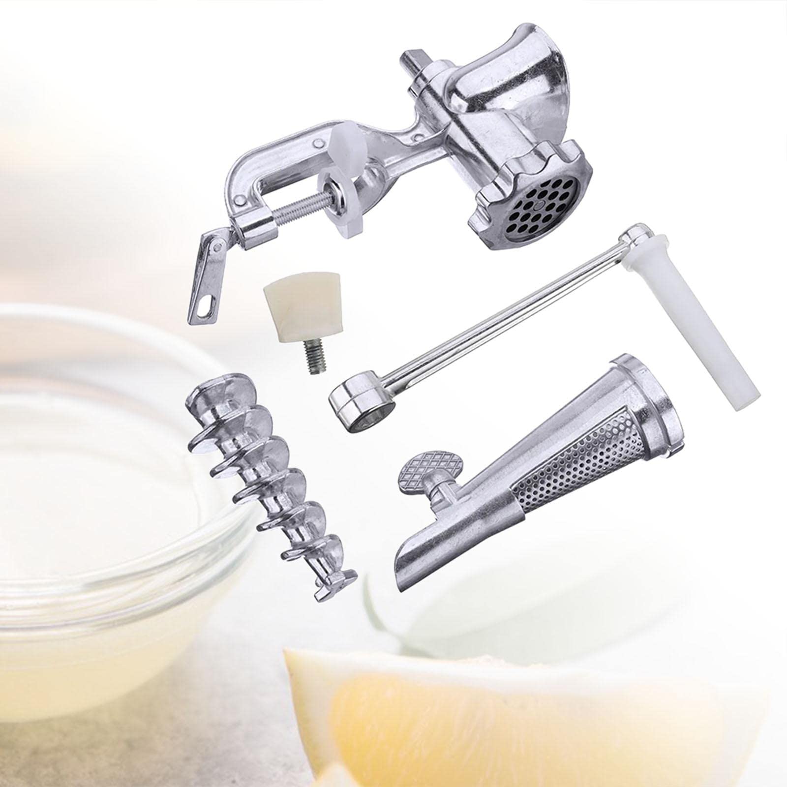 MagiDeal Langlebige manuelle Fruchtpresse, Fleischwolf, Handpresse Zitronen-Orangen-Presse