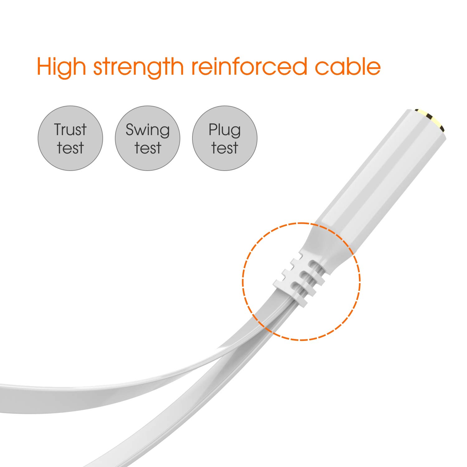 Headset splitter cavo 3.5 mm femmina a 2 maschio per PC computer e vecchia versione di Infradito colorati estivi, con finte perline