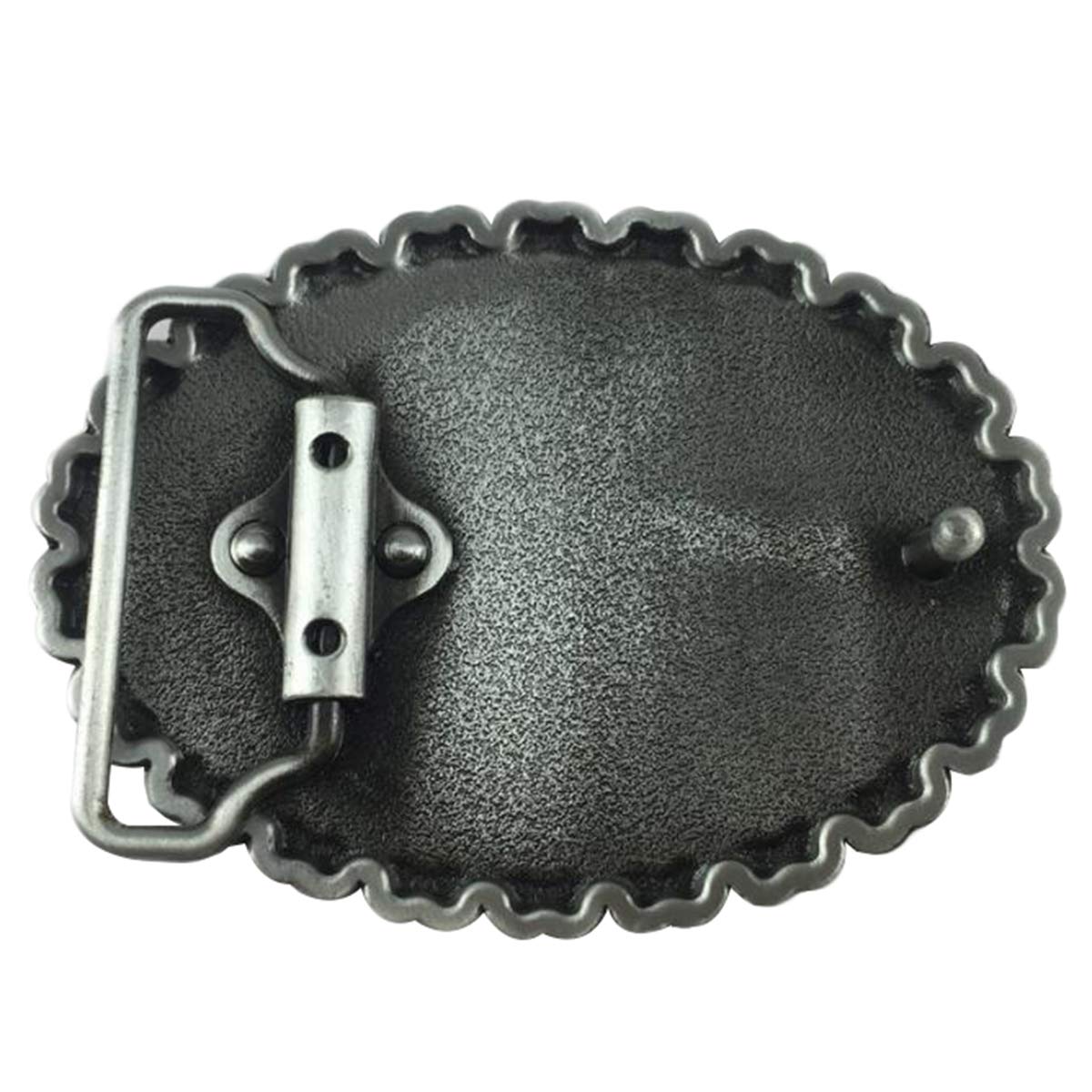 Daisybaby Vintage Native American Indian Belt Buckle for Men Simple Cowboy Belt Buckles, One Size, style 8