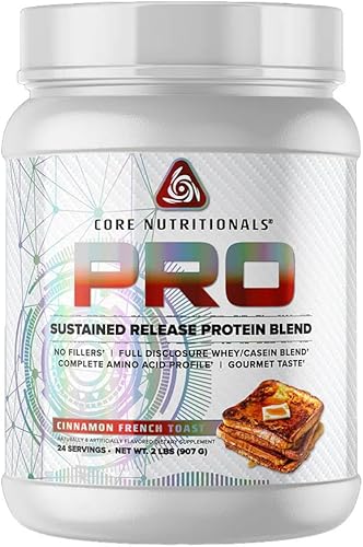Core Nutritionals Mezcla de proteínas Pro de liberación sostenida mezcla de enzimas digestivas 25 G de proteína 2 G de carbohidratos 27 porciones disponible en Yaxa Costa Rica
