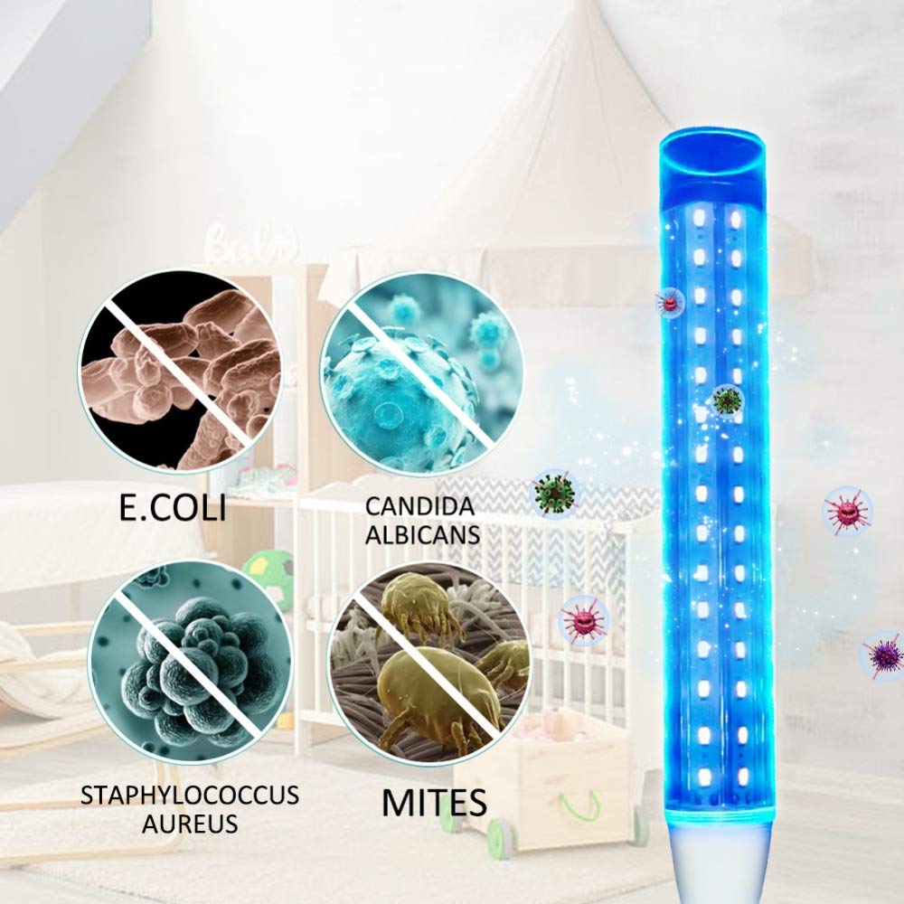 E27 esterilizador UV de la lámpara, 15W llevada portable del ozono UVC la bombilla ultravioleta sistema de purificación de aire del hogar