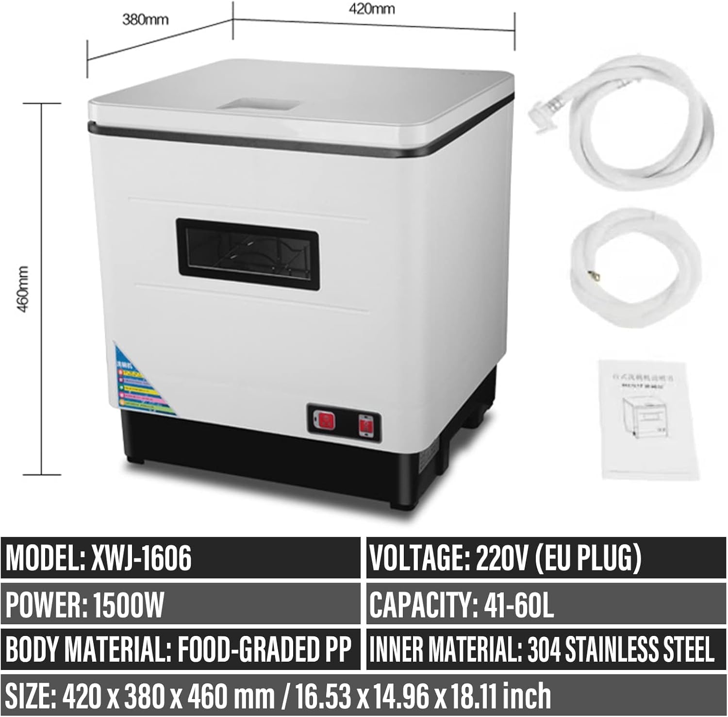 Mini lavastoviglie da tavolo piccola lavastoviglie compatta per 6 controsoffitto lavastoviglie autoportante in acciaio inox Mini lavastoviglie da tavolo piccola lavastoviglie compatta per 6 controsoffitto lavastoviglie autoportante in acciaio inox