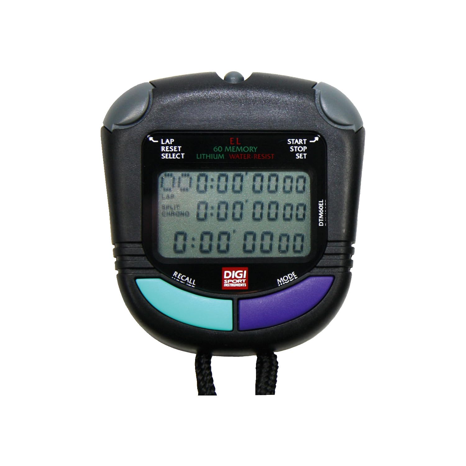 DIGI Stoppuhr PC-91-EL 60 Memory