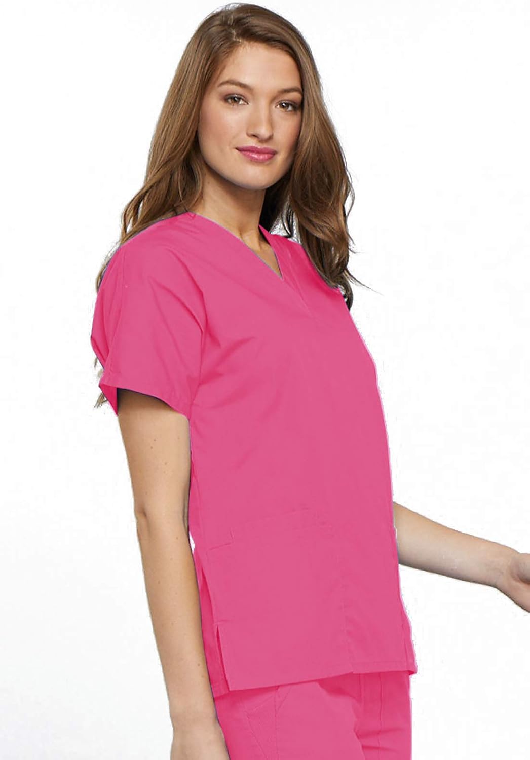 Cherokee Scrub for Women V-Neck Top Traditional fit with Dolman Sleeve and Fade Resistant Fabric - 4700 - Image 7