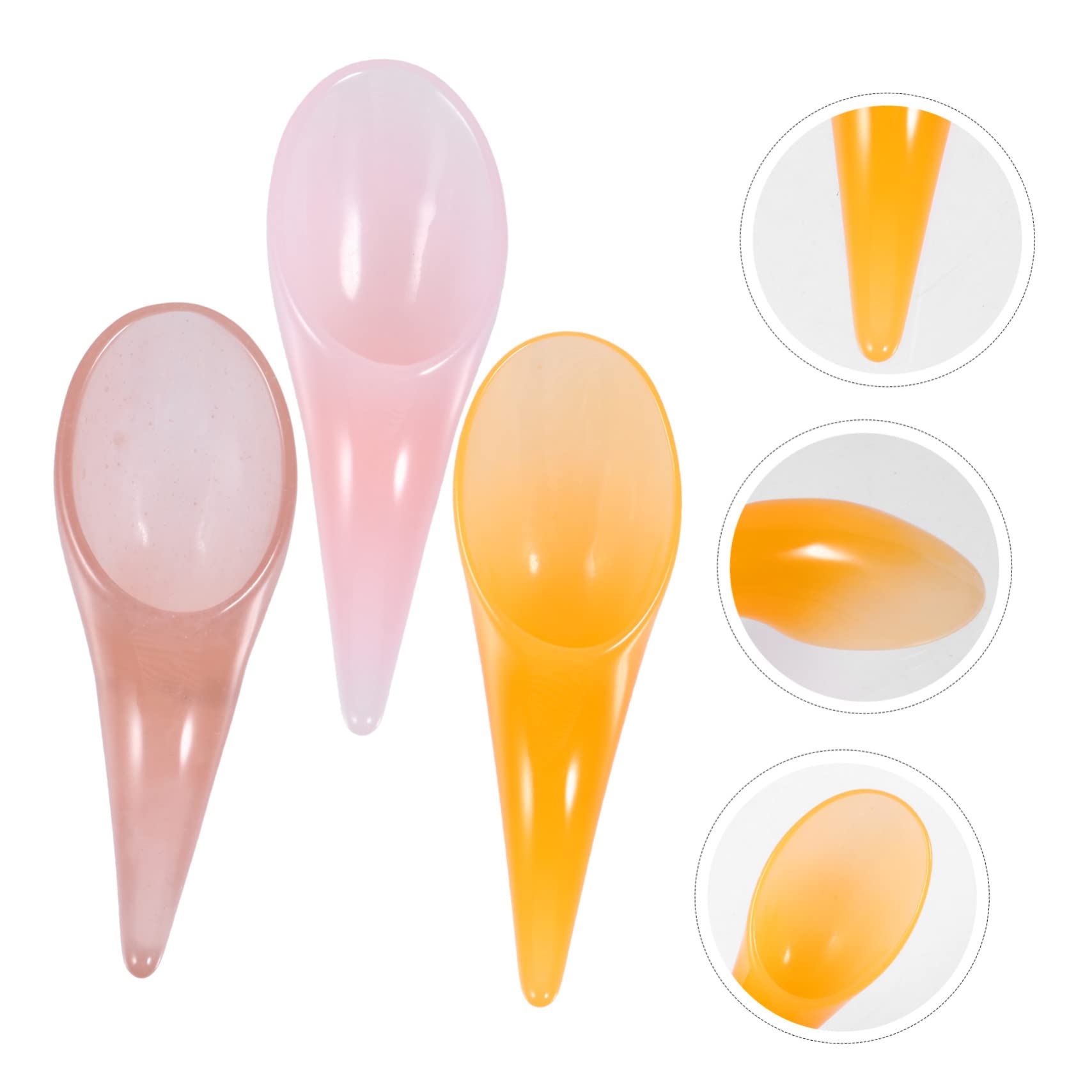 Healvian 9pezzi Piastre Resina Per Massaggio Gua Sha Strumenti Professionali Per Raschiatura Del Corpo e Del Viso Per Rilassamento e Benessere