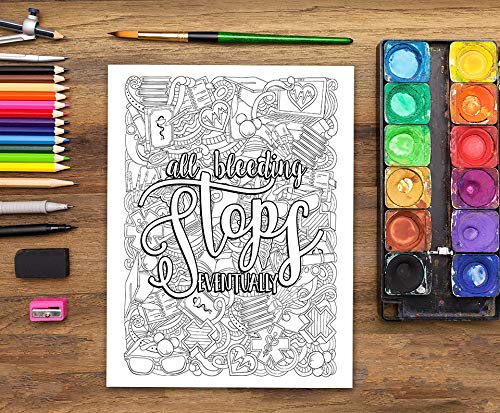 EMS Life: A Snarky Coloring Book for Adults