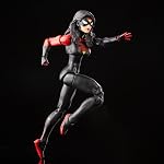 Marvel Legends Series Jessica Drew Spider-Woman, araignée-homme légendes collectible 6 Chiffres d'action de pouce, 2 Accessoires