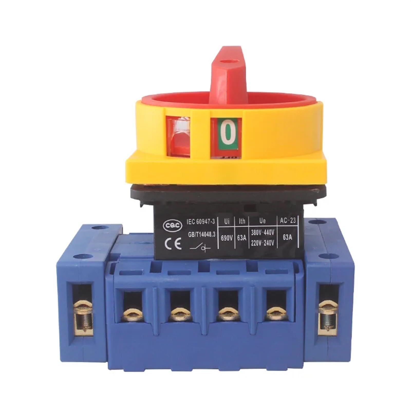 Interruptor de Aislamiento LW30-40A/6P, candado trifásico de Seis Cables, conversión de Apagado y Carga, Interruptor de cámara Giratorio YMD11-40A