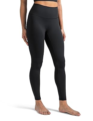 Colorfulkoala Dreamlux No Front Seam Leggings for Women 25"/28" Inseam, Seamless High Waisted Buttery Soft Yoga Pants