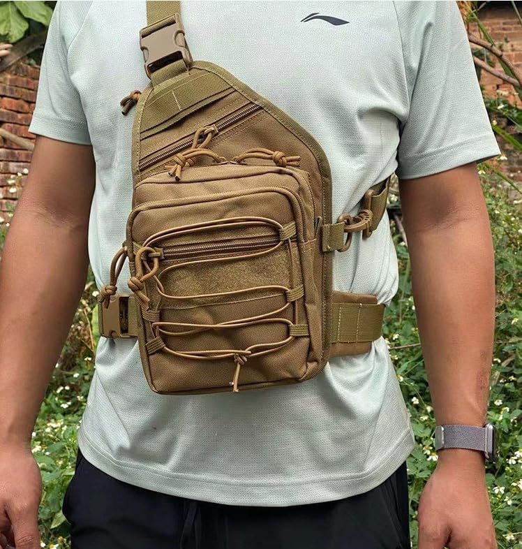 Tactical Backpack,Small Backpack and Sling Bag for Men,Crossbody Bag Men,Military Rucksack. - Image 5