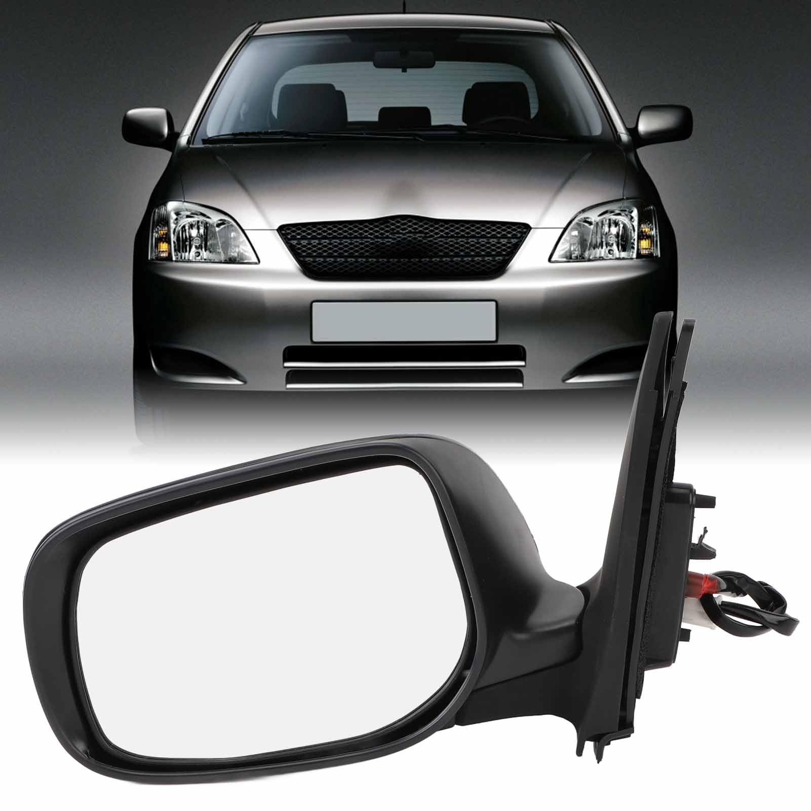 Rétroviseur Latéral électrique Noir, Réglage Gratuit pour Sport 2008,CE,LE,S – Visibilité Améliorée pour une Conduite Plus Sûre (Gauche)