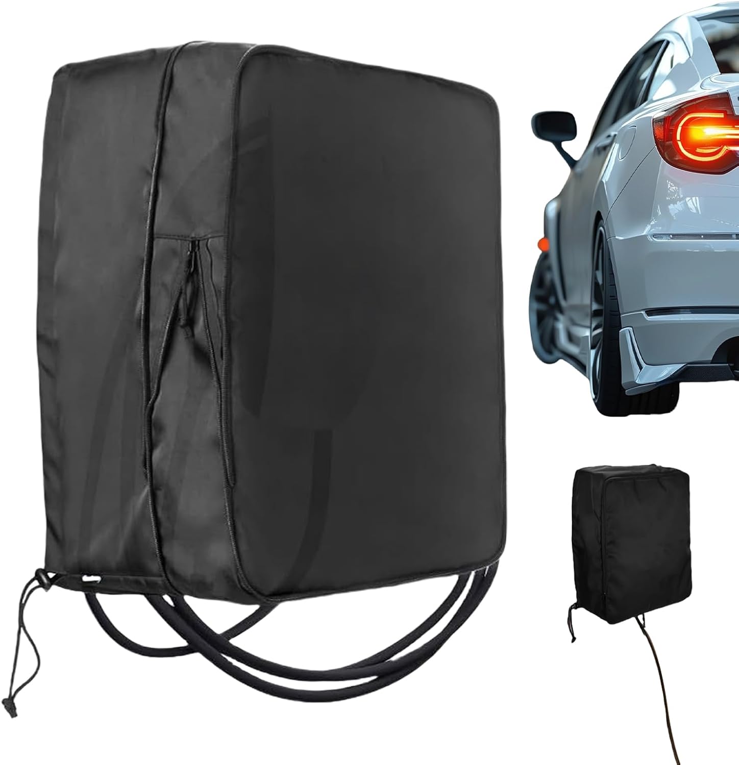 Funda para cargador de vehículo eléctrico | Caja protectora de punto de carga, bolsa impermeable de protección UV para garajes, parques residenciales, campus y áreas