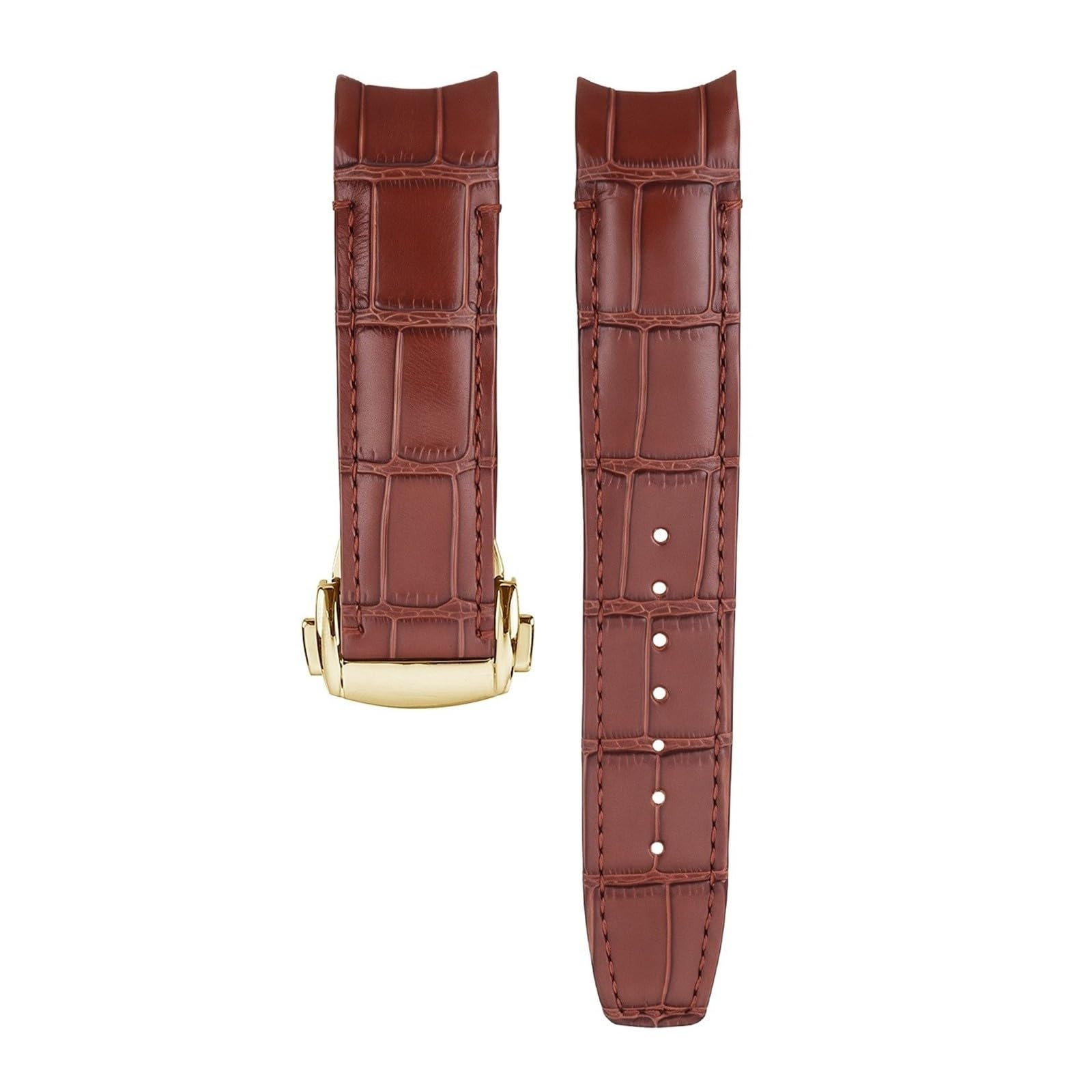 Generisch Uhrenarmband aus echtem Leder