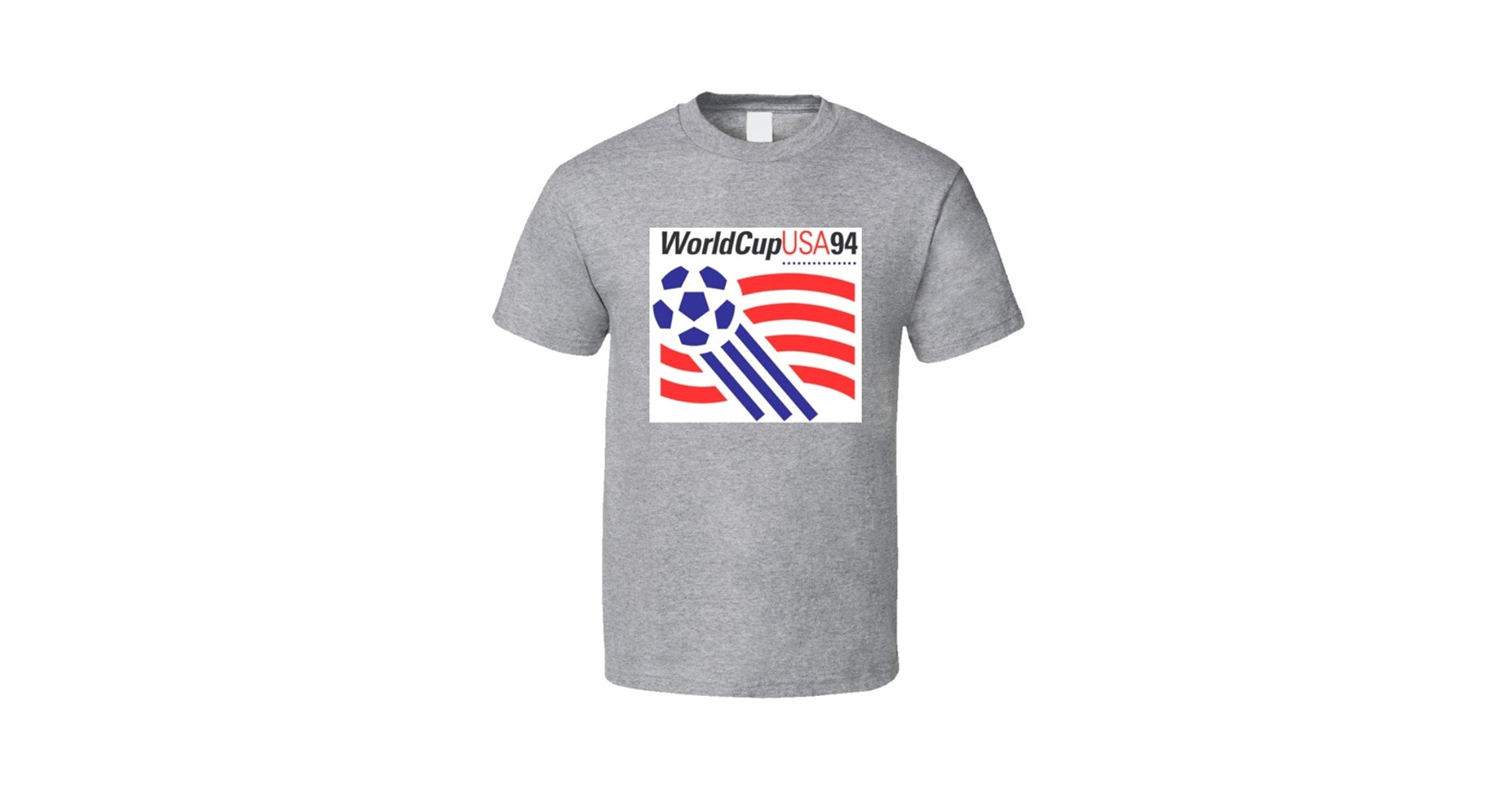 World Cup USA 94 Logo Soccer T Shirt S Sport Grey | Amazon.com