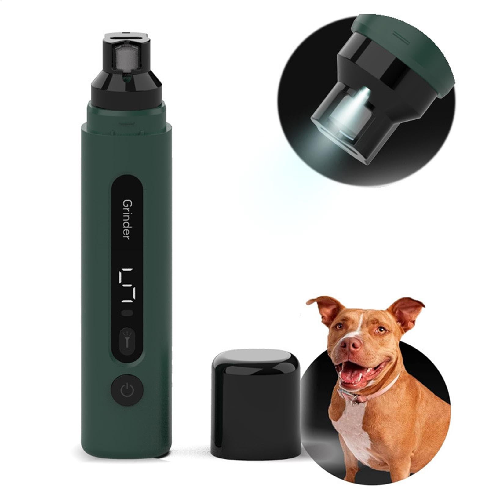 Limador de Uñas para Perros Suministros de Aseo, Cuidado de Garras para | Con Luz LED Gatos Pequeños, Medianos y Grandes, Usuarios Domésticos, Cuidado de Uñas de Gato