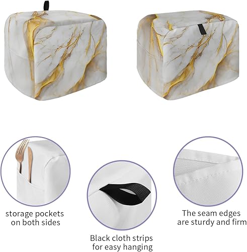 Miniatura 7 de Summer Beach - Cubierta para tostadora de 2 rebanadas, cubiertas pequeñas para electrodomésticos de cocina, cubierta de horno tostadora náutica