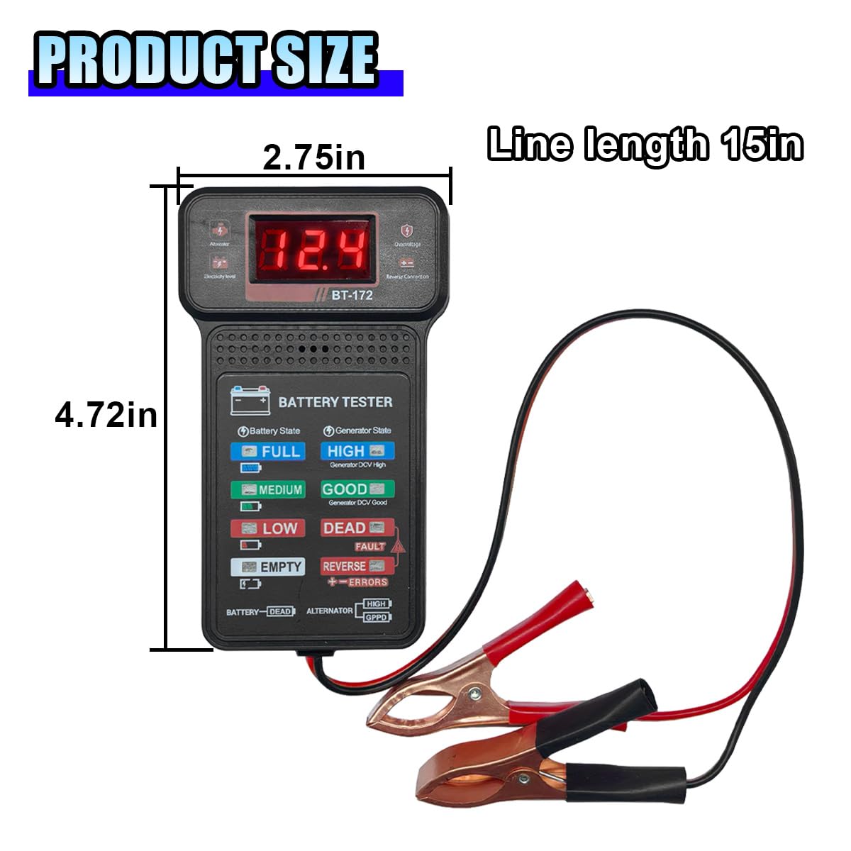 JT&T Battery ANLZ/Tester