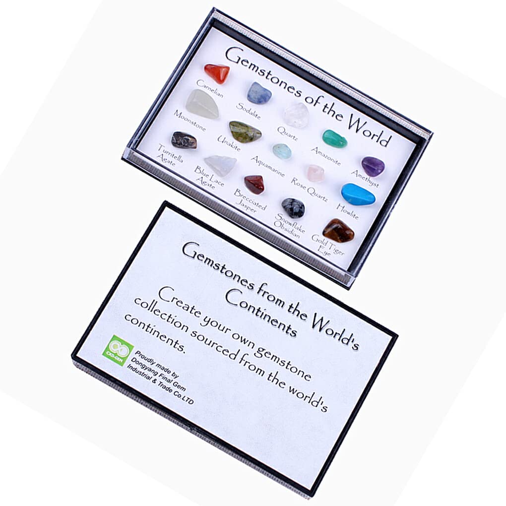 YJLTN15pcs Mini Natural Stone Specimens Children Education Displaying Props Teaching Demonstration Display Decoration