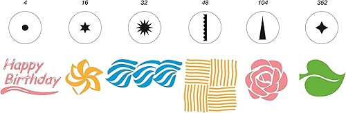 Miniatura 7 de Ateco Juego de decoración de tartas de 14 piezas, color plateado