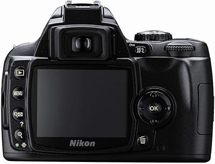 Nikon D40 6.1MP Digital SLR Camera Kit with 18-55mm f/3.5-5.6G ED II Auto Focus-S DX Zoom-Nikkor Lens (Renewed) - Image 2